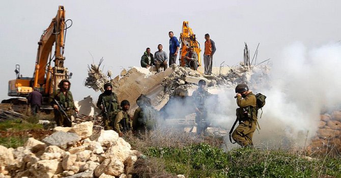 İsrail'in bir katliamı da doğaya!