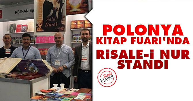 Polonya Kitap Fuarı'nda Risale-i Nur Standı açıldı
