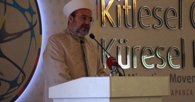 Mehmet Görmez: Mültecilere eğitim verilmeli