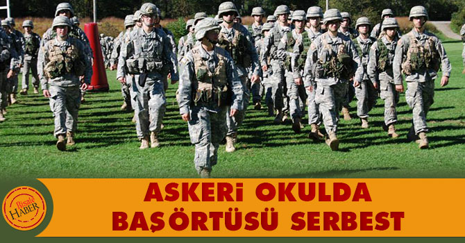 ABD'nin en eski özel askeri okulundan başörtüsüne onay