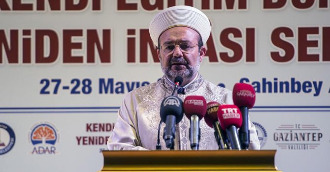 Diyanet İşleri Başkanı Görmez: Eğitime bir bütün olarak bakılmalı