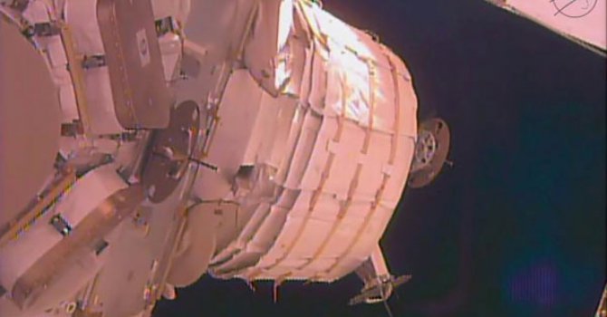 Uzay istasyonunda şişme odası projesi başarısız oldu