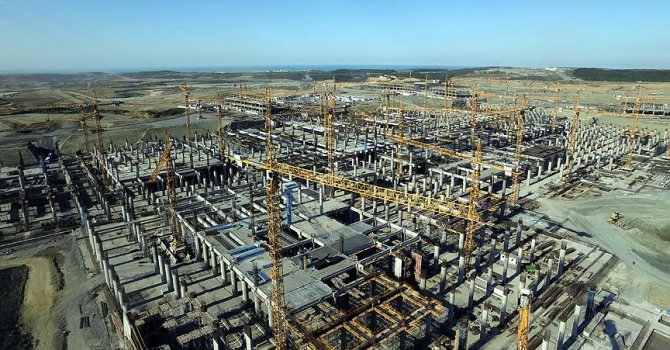 Üçüncü Havalimanına şu ana kadar 1,8 milyar avro harcandı