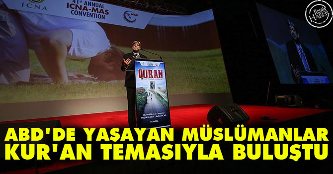 ABD’de yaşayan Müslümanlar Kur’an temasıyla buluştu