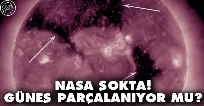 NASA şokta! Güneş parçalanıyor mu?
