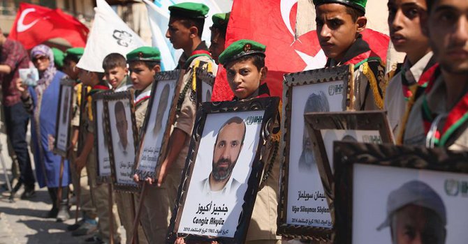 Mavi Marmara saldırısında ölenler Gazze'de anıldı