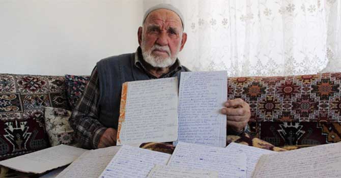 Vefat Edenlerin Listesini tutan meraklı dede