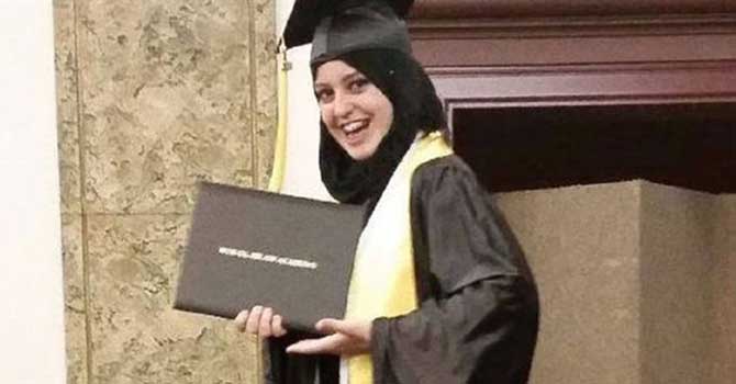 Sana Hamze'nin başörtüsü mücadelesini kazandı