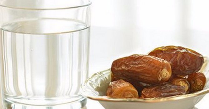 İftar ve sahurda bol su için
