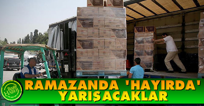 Ramazanda 'hayırda' yarışacaklar