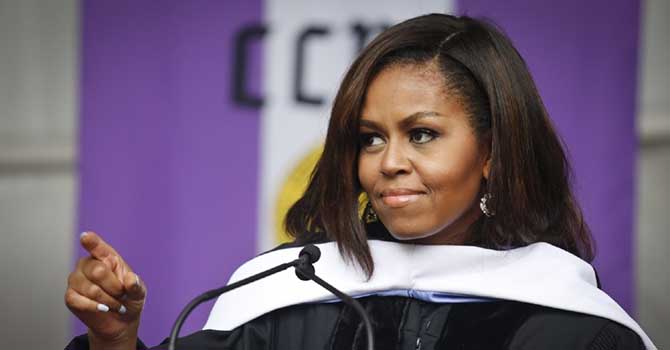 First Lady Obama: İslam karşıtı Trump ABD için tehdit