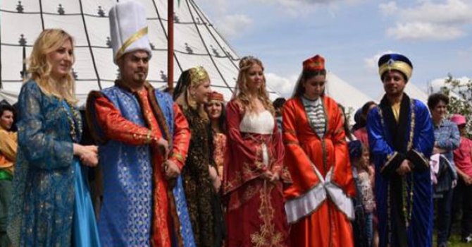 Almanya'da 'Osmanlı Saltanat Çadırı' kuruldu