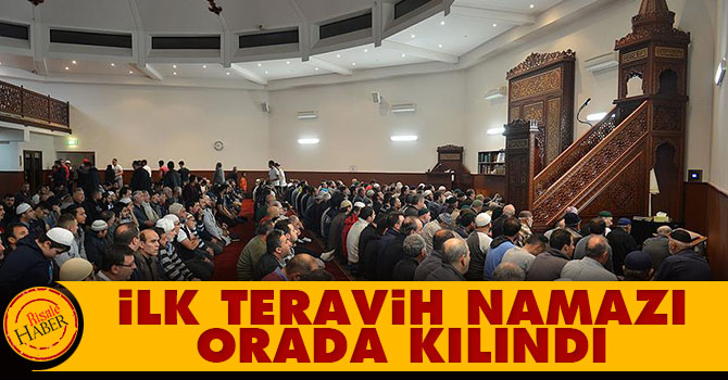 İlk teravih namazı orada kılındı