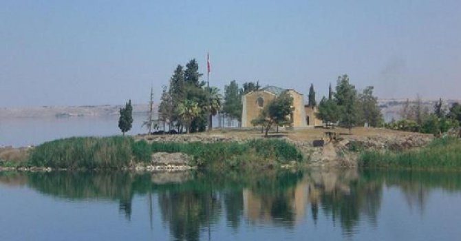 Süleyman Şah Türbesi'nin eski yeri ilk kez görüntülendi