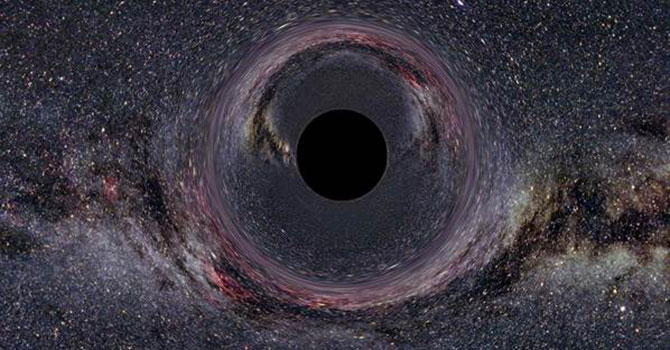 Süper kütleli kara delik durmadan yutuyor