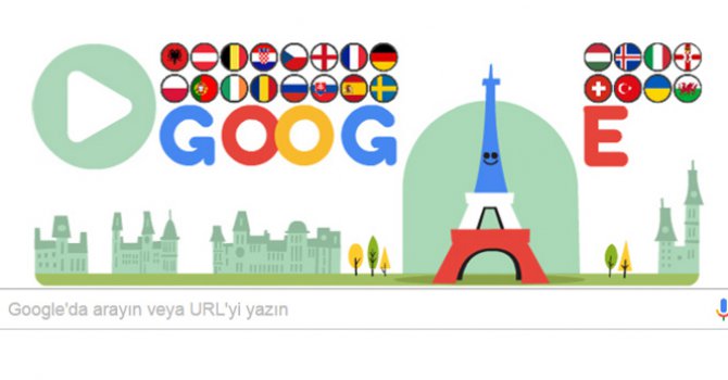 Google'da EURO 2016 Heyecanı
