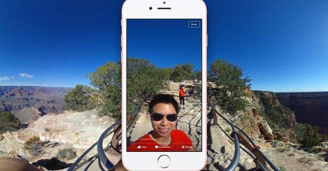 Facebook'a 360 Derece Fotoğraf Desteği