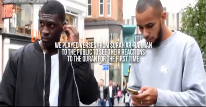 İngilizler Kur'an-ı Kerim'i duyunca verdiği tepki! (Video)
