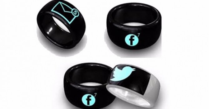 Telefonla entegreli çalışanbilen akıllı yüzük üretildi