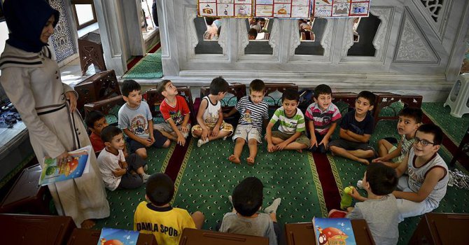 Diyanet İşleri Başkanlığınca düzenlenen yaz Kur'an kursları başlıyor