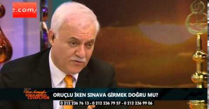 Oruçlu iken Sınav'a girmek doğru mudur? Sınava girecekler oruç tutmayabilir mi?