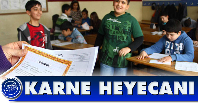 17,5 milyon öğrencinin karne heyecanı