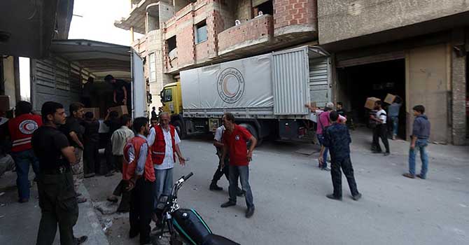 BM'nin Suriye'de insani yardımları devam ediyor