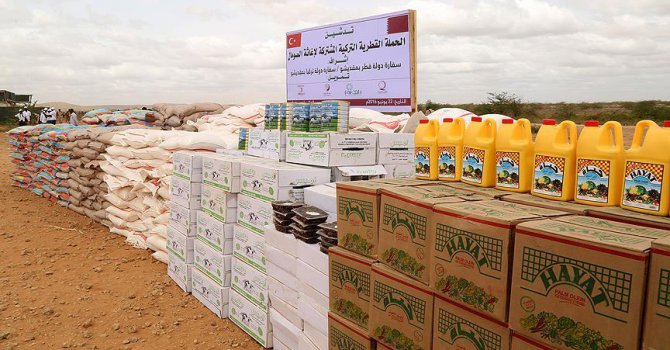 Türkiye ve Katar, Somali için yardım kampanyası başlattı