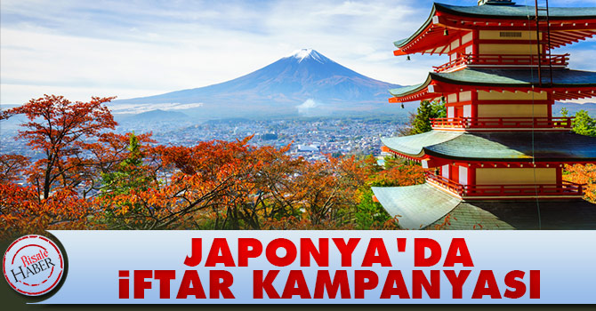 Japonya'da iftar kampanyası