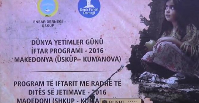 Yetimler iftar sofrasında buluştu