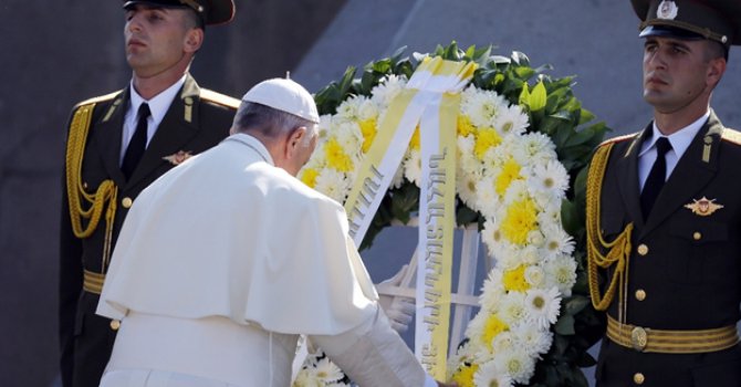 Türkiye tepki gösterince Papa ifade değiştirdi