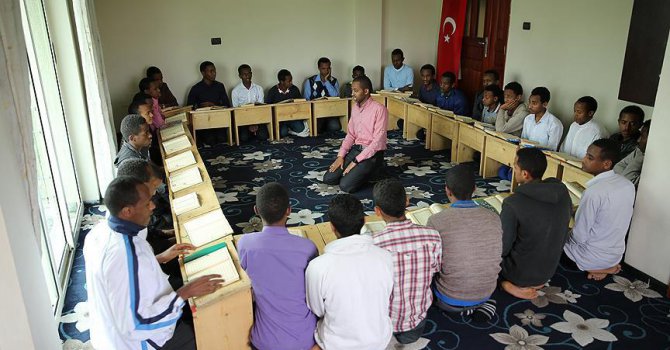 Etiyopya'da Kur'an kurslarına ilgi