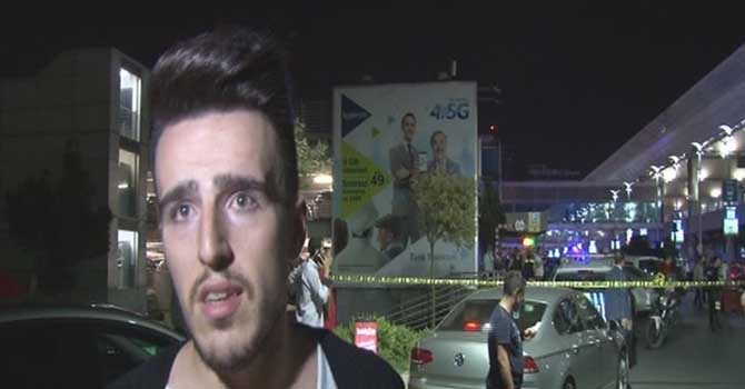 Atatürk Havalimanı'ndaki patlamanın görgü tanığı dehşeti anlattı