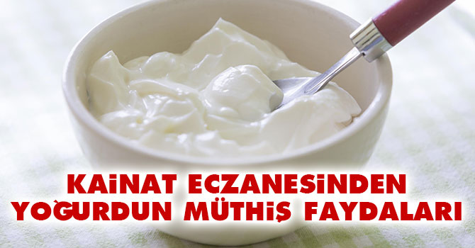 Kainat eczanesinden yoğurdun müthiş faydaları