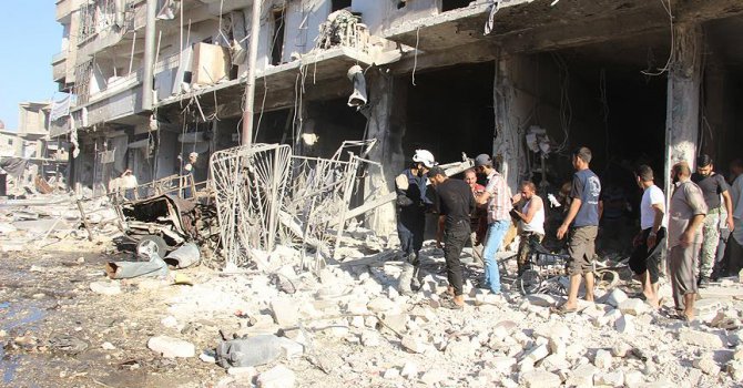 Esed güçleri sivilleri vurdu: 20 ölü