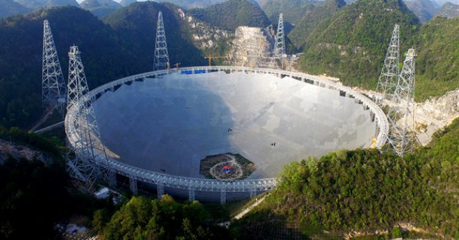 Dünyanın en büyük teleskobu tamamlandı