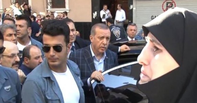 Erdoğan vatandaşlarla bayramlaştı