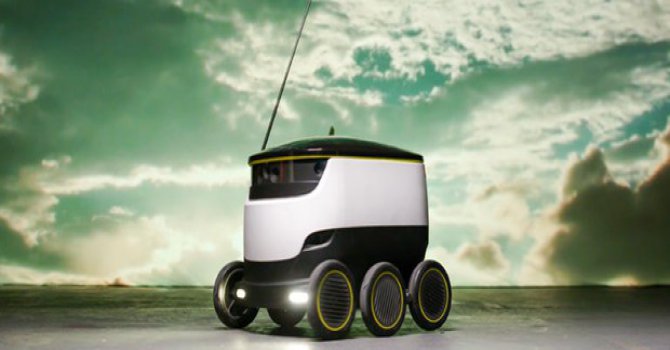 Robotlar paket servise çıkıyor!