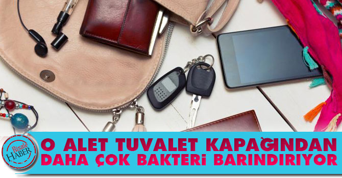 O alet tuvalet kapağından daha çok bakteri barındırıyor