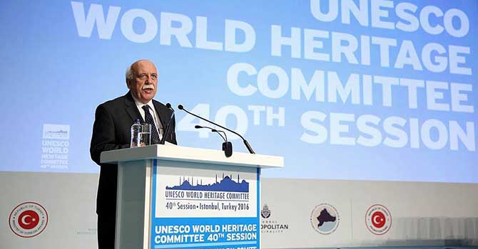 Komşu ülkelerin kültür varlıkları için de aynı hassasiyeti taşıyoruz