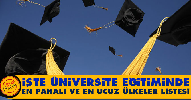 İşte üniversite eğitiminde en pahalı ve en ucuz ülkeler listesi