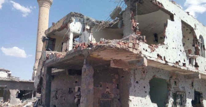 PKK terörü camiyi bu hale getirdi