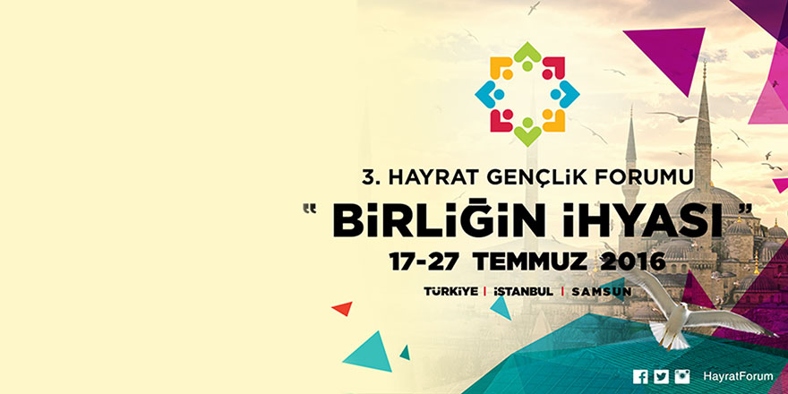 Müslüman gençler İslam Birliği için Samsun'a çıkıyor