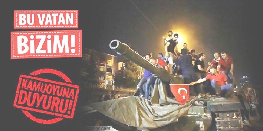 Feyyaz Bilim ve Gelişim Derneği'nden darbe açıklaması