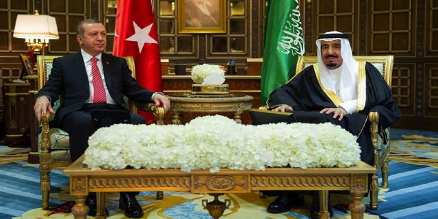 Cumhurbaşkanı Erdoğan Suud Kralı ile görüştü
