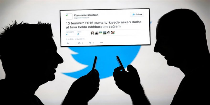 Darbe tweeti gerçek çıktı!