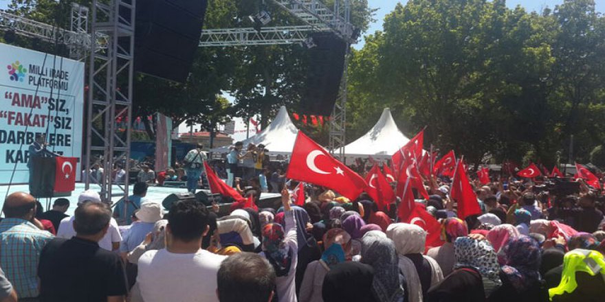 Milli İrade Platformu: 'Hemen adalet'