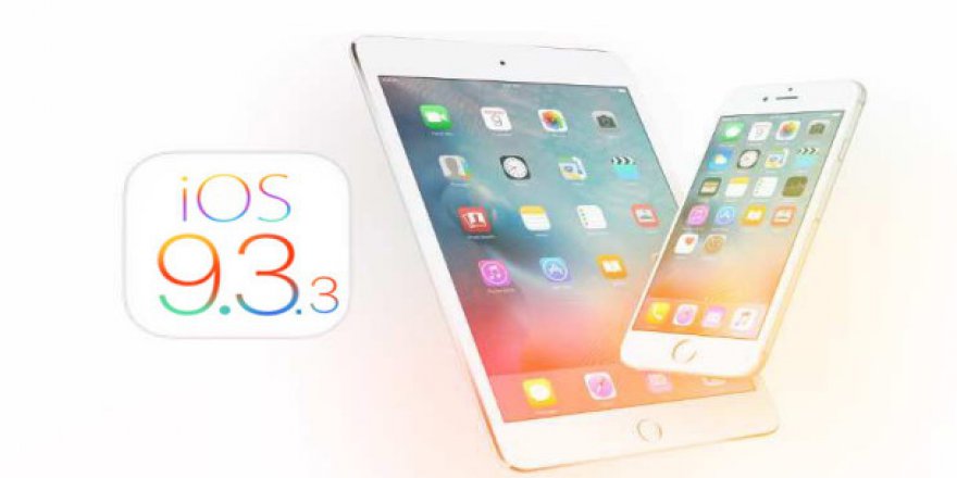 iOS 9.3.3 güncellemesi indirmeye açıldı