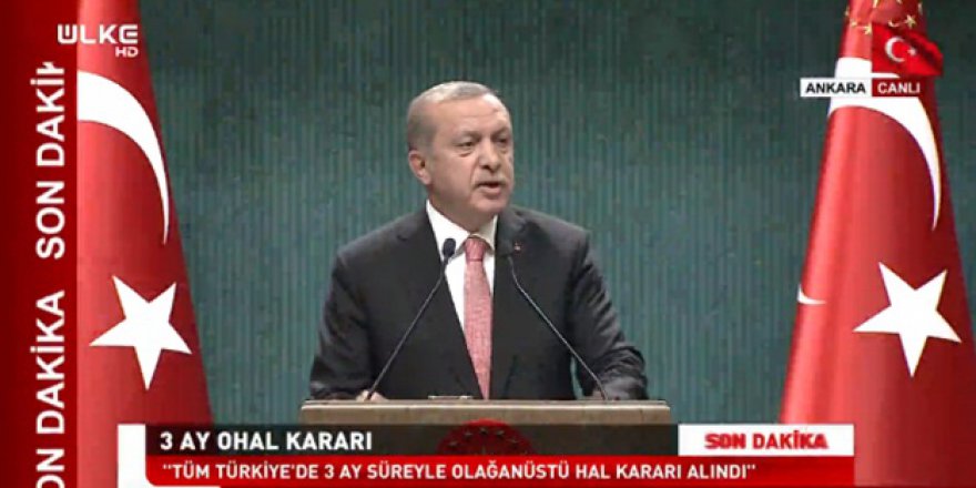 OHAL Kalkacak mı? OHAL Ne zaman kalkacak? işte verilen tarih