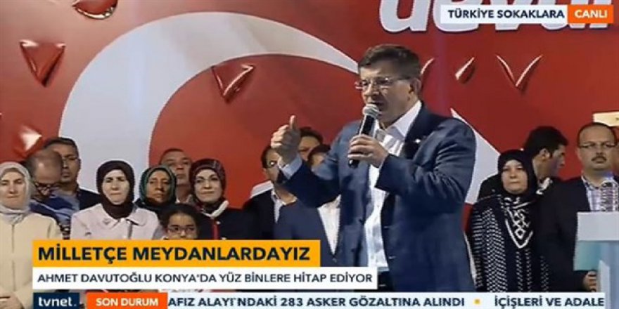 Davutoğlu Gülen'e meydan okudu!